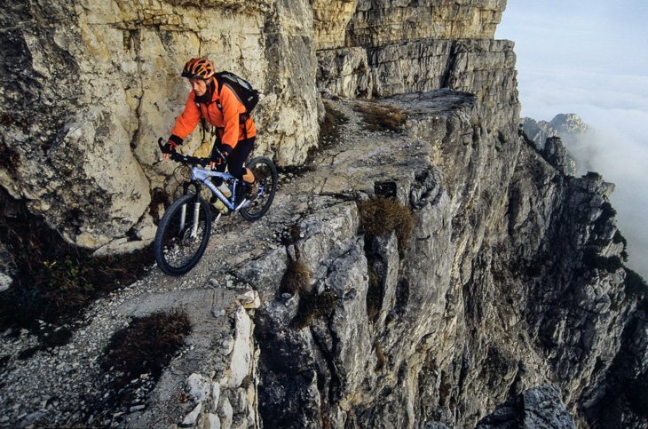 Biken von Cortina bis Pasubio