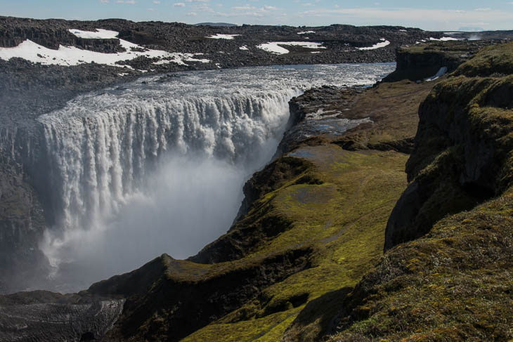 Dettifoss, der größte Wasserfall in Island und Europa