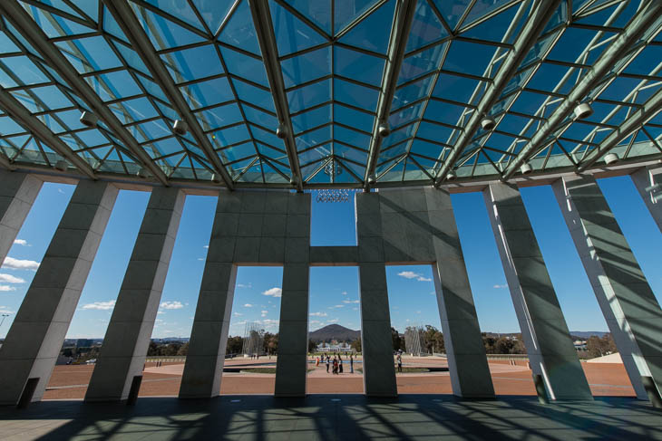 Regierungspalast in Canberra