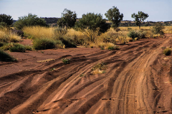 Outback-Sandpiste