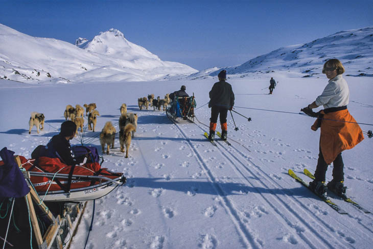 Skitouren in Grönland