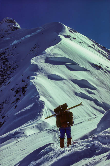 Skiüberschreitung Denali Alaska